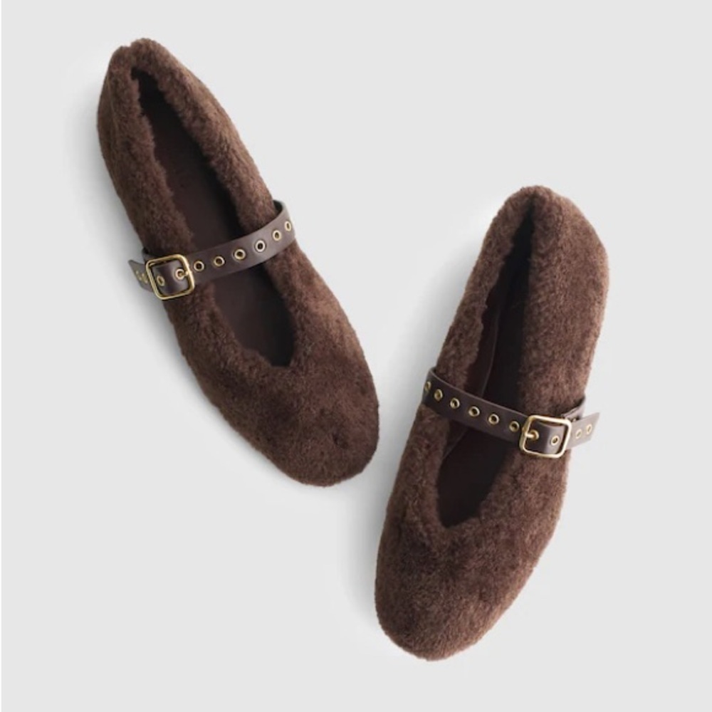 Madewell The Remy Mary Jane Flat NY357
